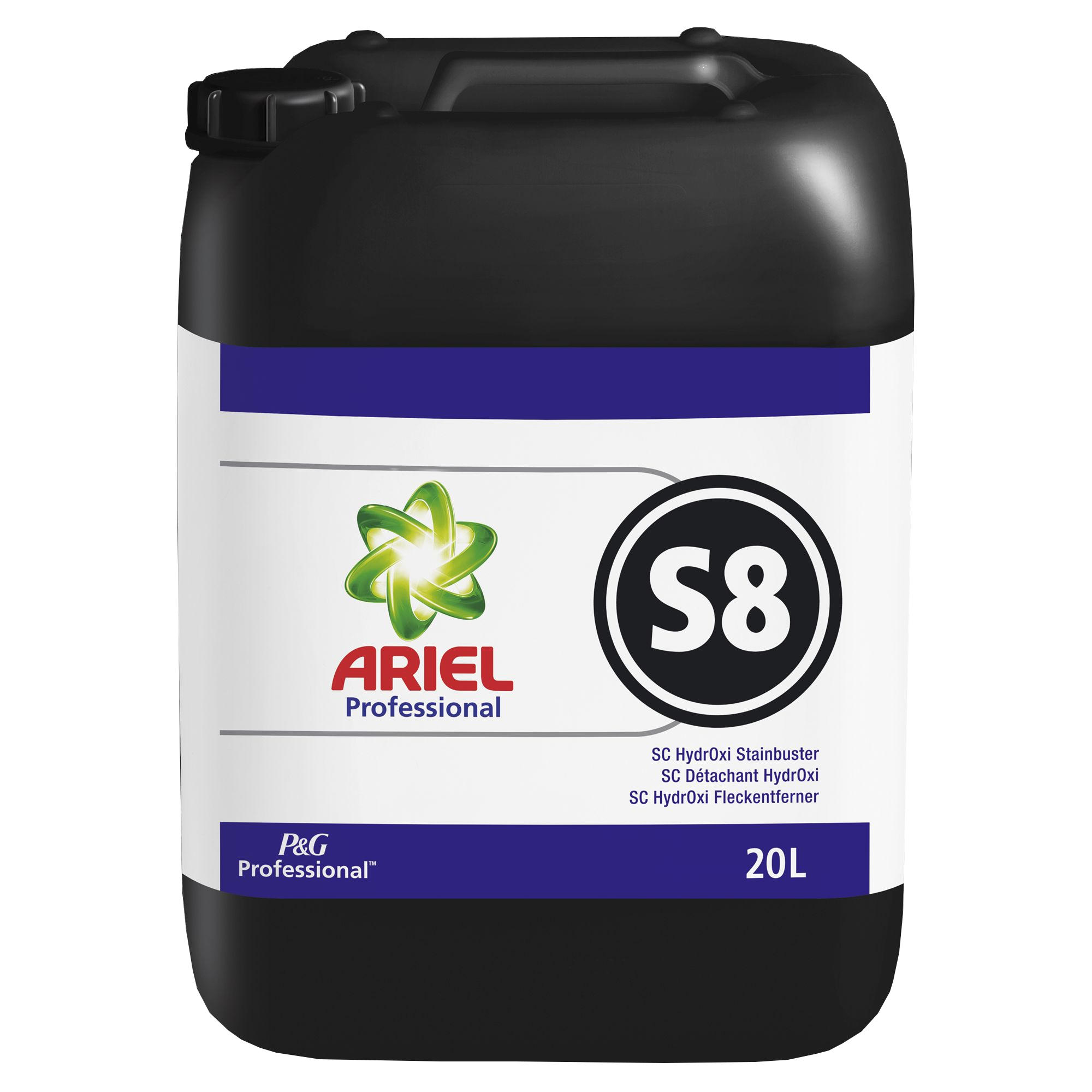 P&G Professional Ariel S8 Oxy-Bleiche, 20 Liter Kanister