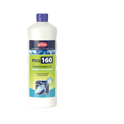 eilfix PRO160 Handspülmittel, 1 Liter Flasche kennzeichnungsfrei, 12 Flaschen/Karton