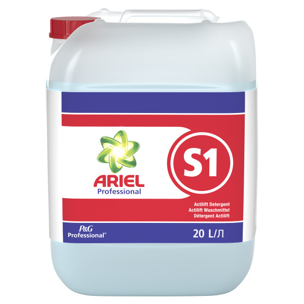 P&G Professional Ariel S1 Actilift Waschmittel, 20 Liter Kanister
