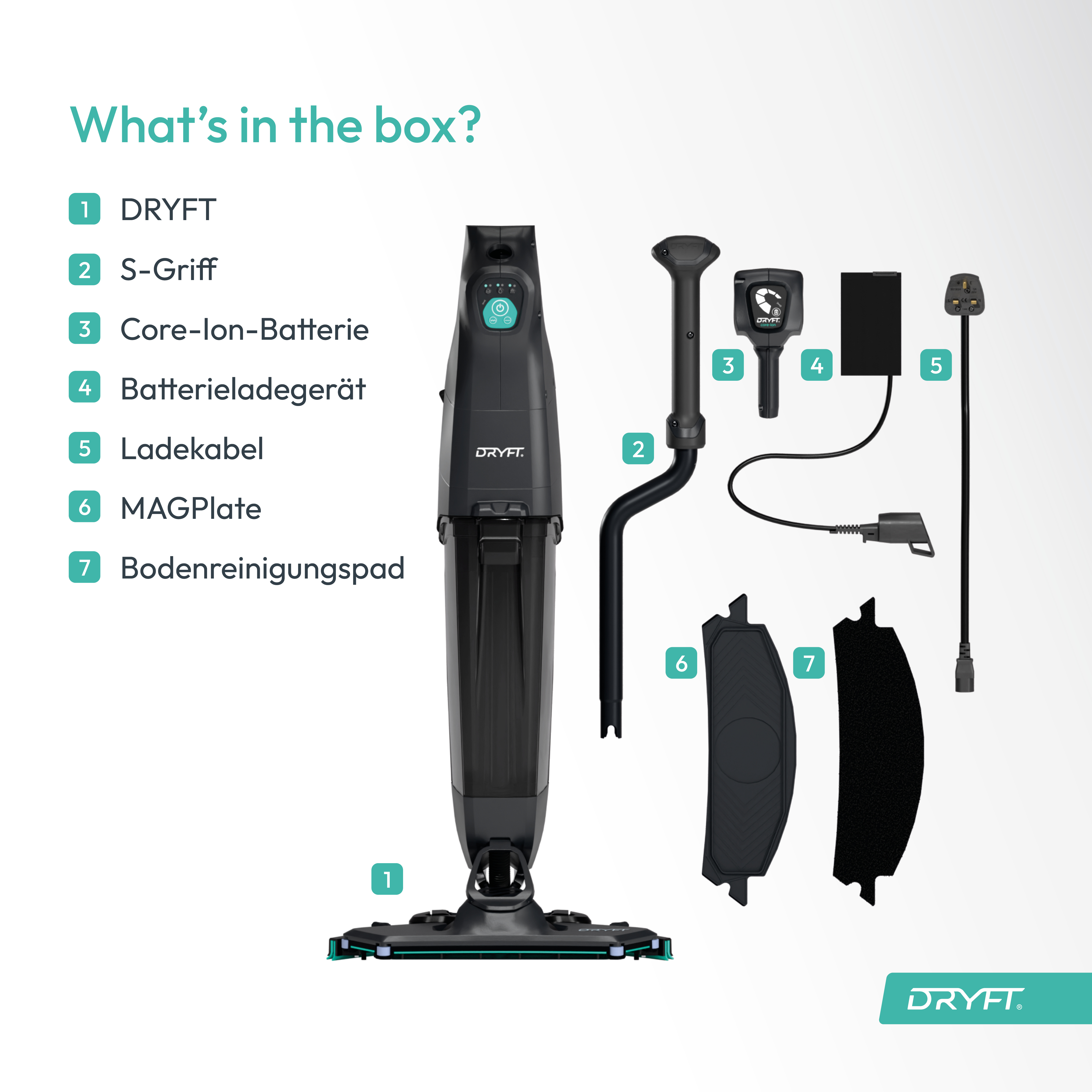 MotorScrubber DRYFT S-Motion Scheuersaugmaschine, Reinigungsmaschine