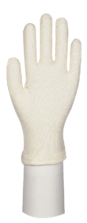 Baumwollhandschuh Gr. M, 1 Paar, weiß, medium