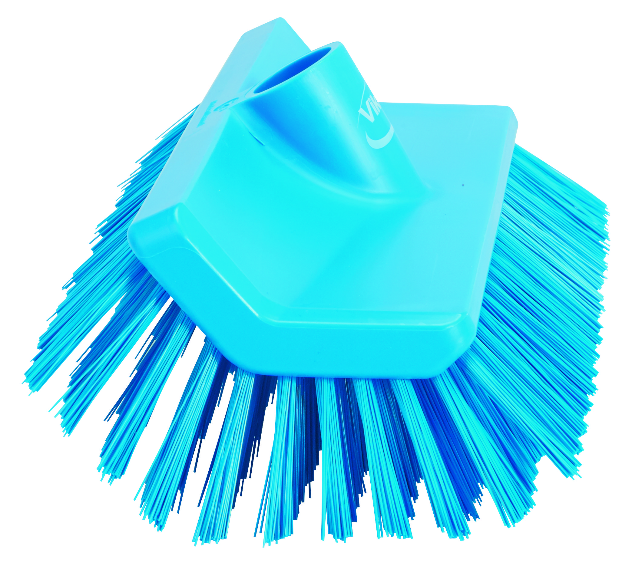 Vikan High-Low-Bürste/Winkelschrubber, 265 mm, medium, blau