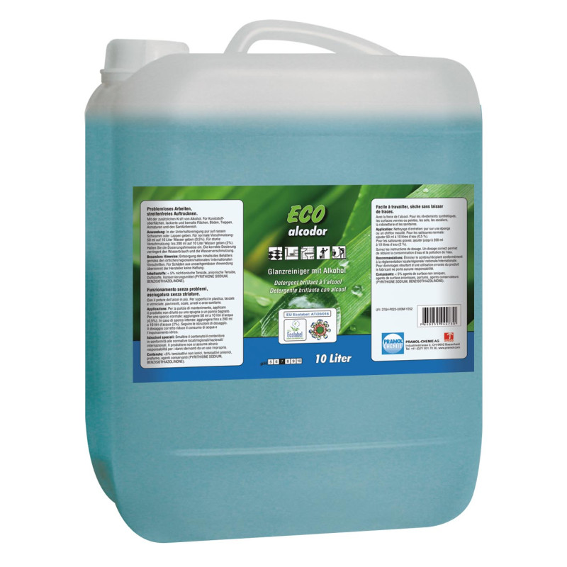 Pramol Eco alcodor, 10 Liter Kanister, ökologischer Alkoholreiniger