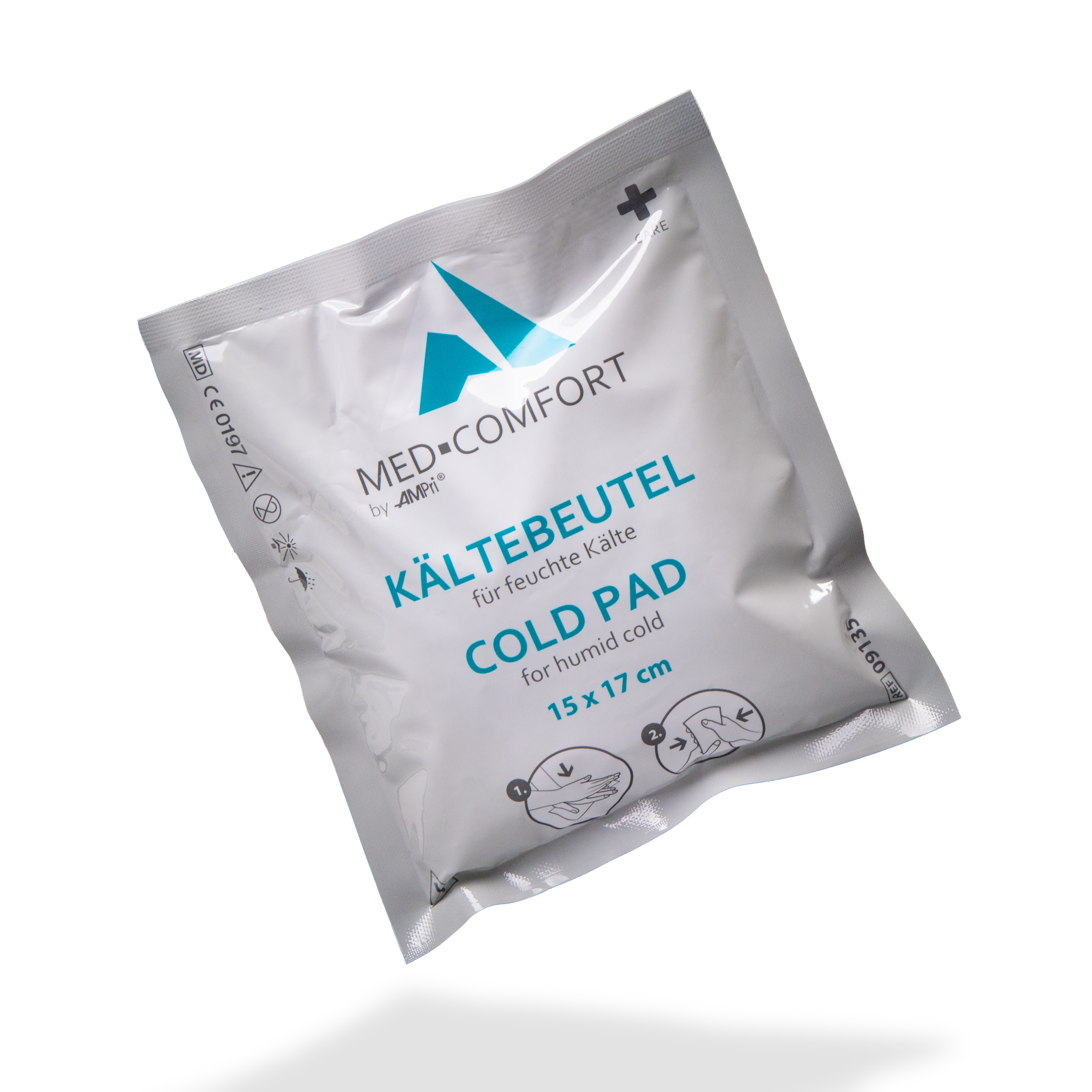 Med-Comfort Sofort-Kältekompresse, zum Einmalgebrauch 15 x 17 cm, 1 Stück