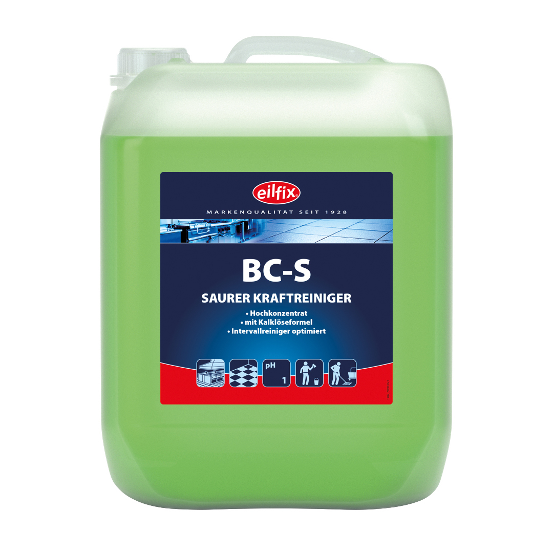 eilfix BC-S saurer Kraftreiniger (Entkalker), Hochkonzentrat, 10 Liter