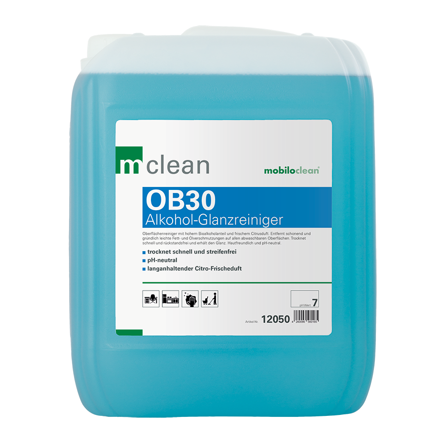 mclean OB30 Alkohol-Glanzreiniger, 10 Liter Kanister