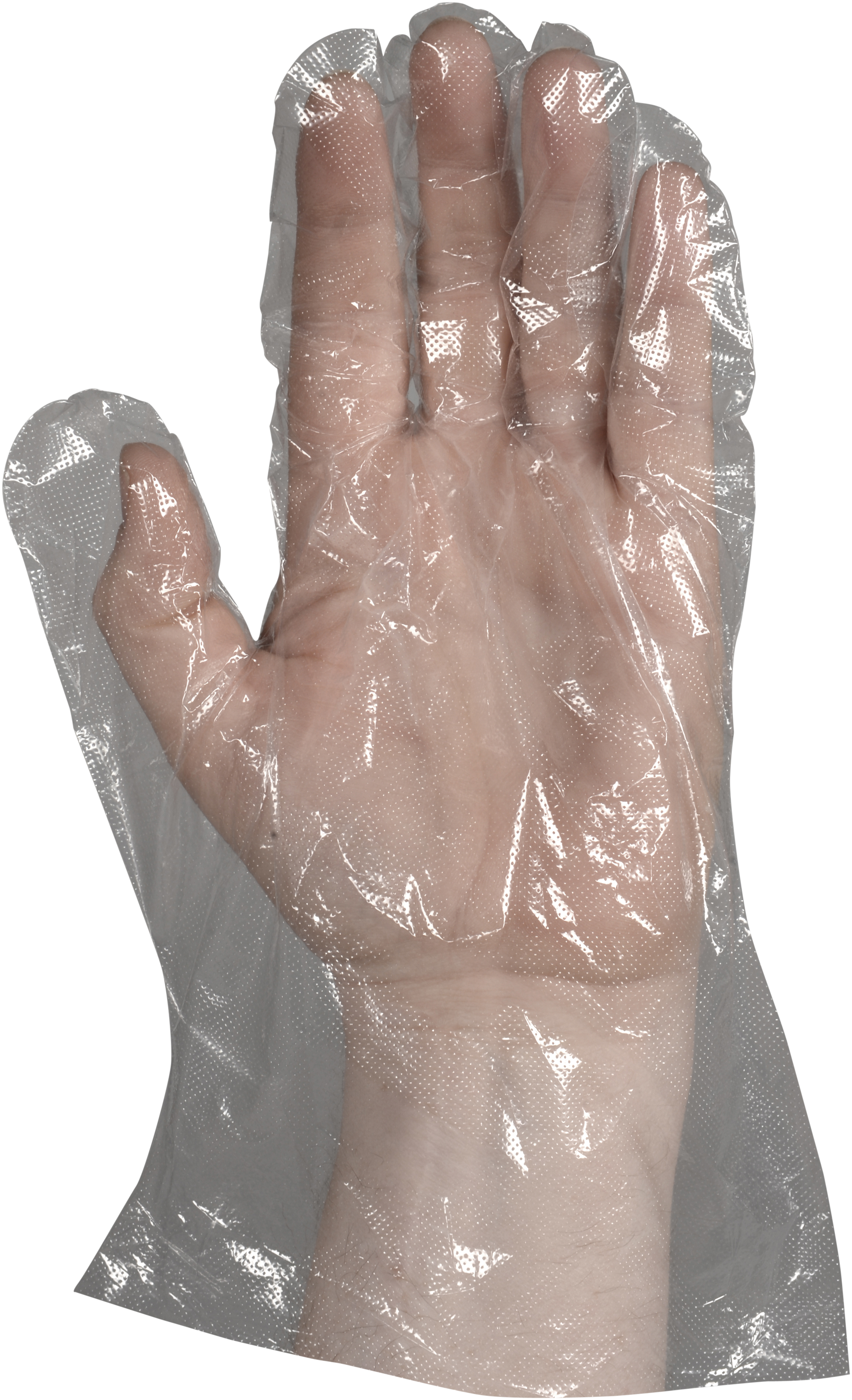 LDPE Einweghandschuh, Quick, Gr. M, transparent, latexfrei, 100 Stück/Packung