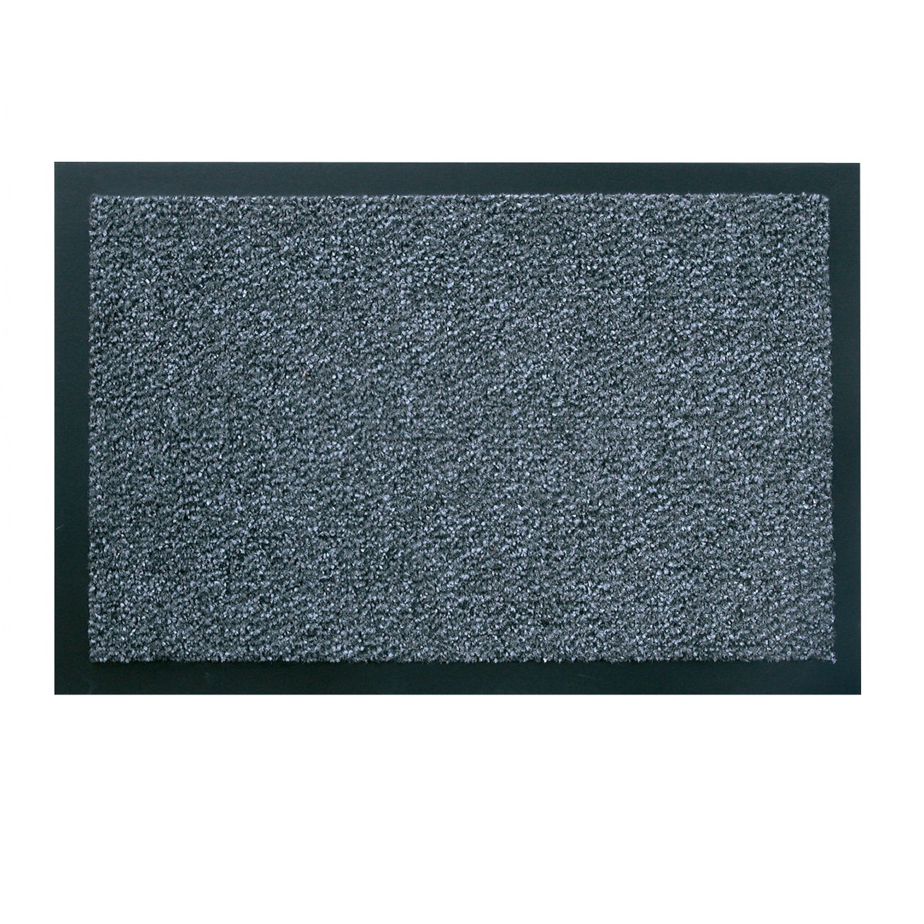 Schmutzfangmatte 120x180cm, schwarz meliert, rutschfester Vinylrücken