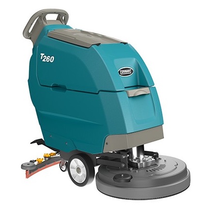 Tennant T260 - 500 mm Arbeitsbreite, kleine handgeführte Scheuersaugmaschine
