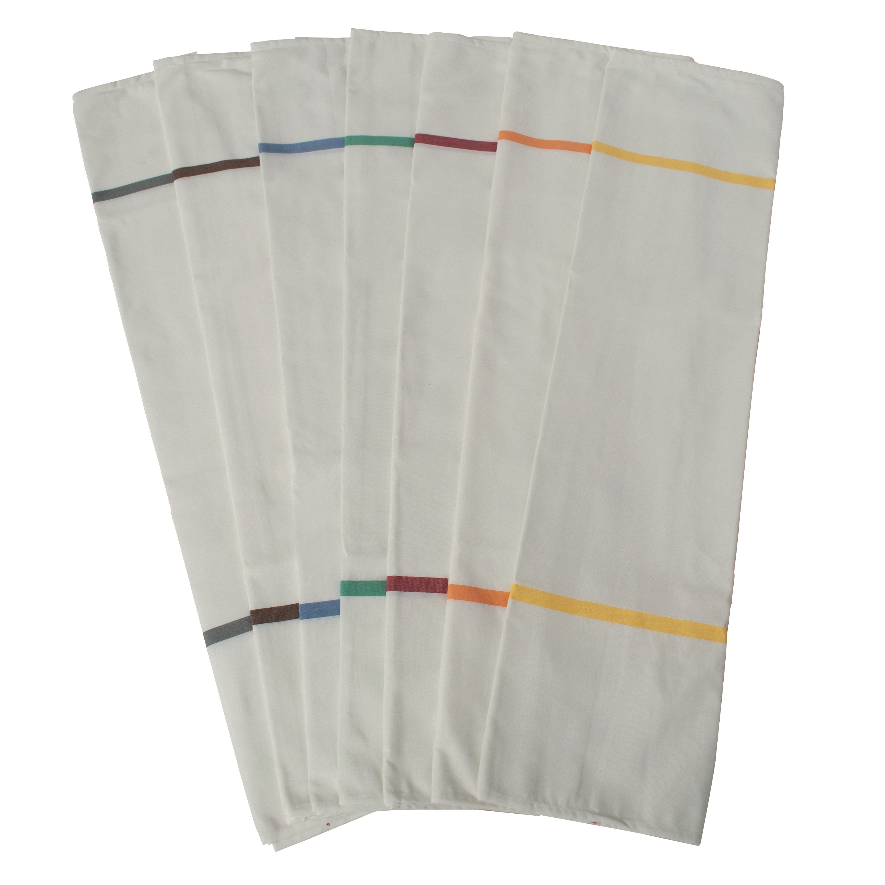 novocal Wäschesack mit Verschlussknebel, weiß/braun ,  selbstöffnend, 100 % Polyester, 12kg Fassungsvermögen