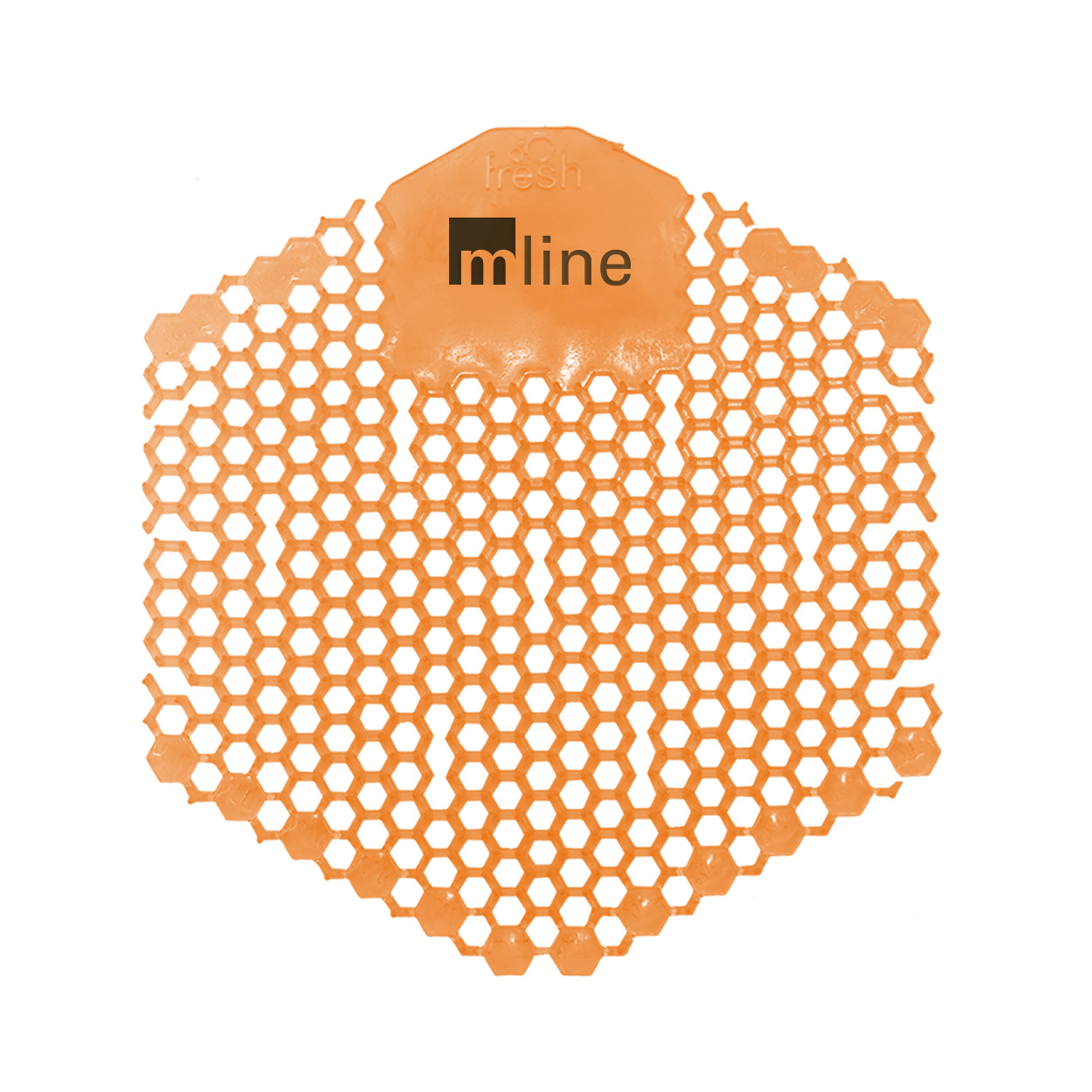 mline WC-Urinaleinlage mit Duft, orange, Mango, 1 Stück/Packung