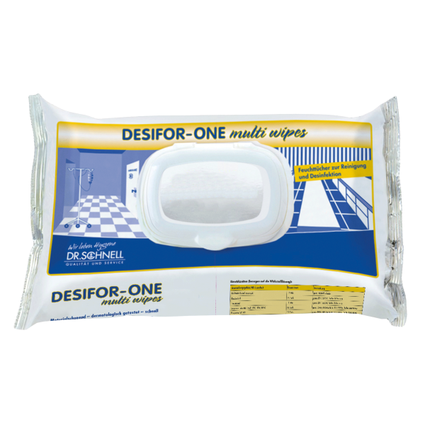 Dr. Schnell Desifor-One Multi Wipes Flächendesinfektionstücher, 100 Tücher/Packung