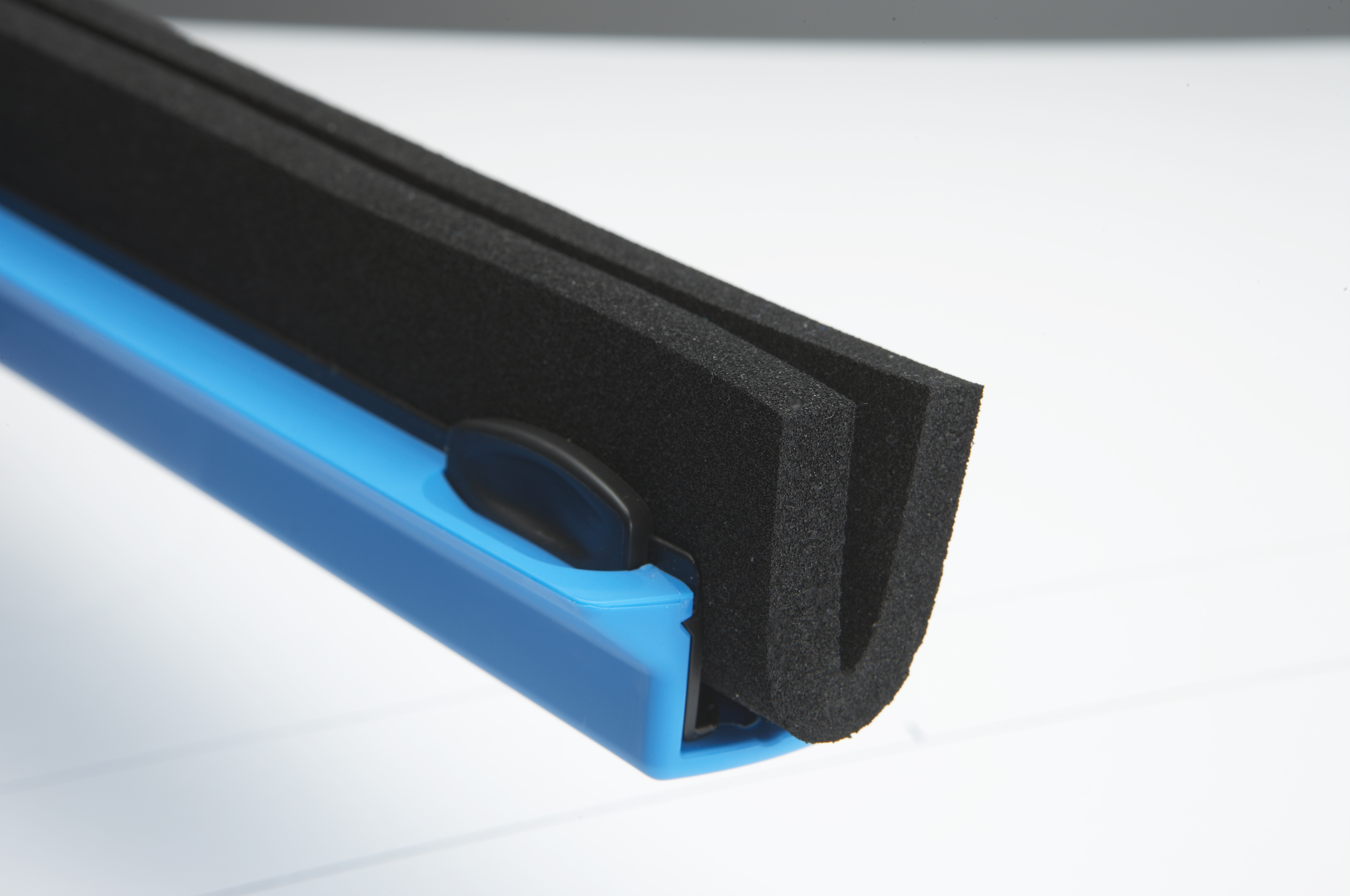 Vikan Wasserabzieher mit austauschbarer Kassette, 400 mm, blau