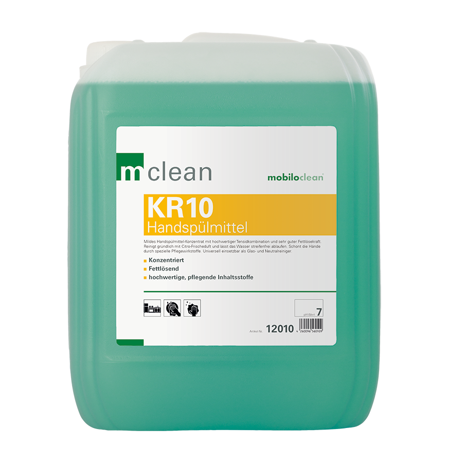 mclean KR10 Handspülmittel grün, Spülmittel-Konzentrat, 10 Liter Kanister