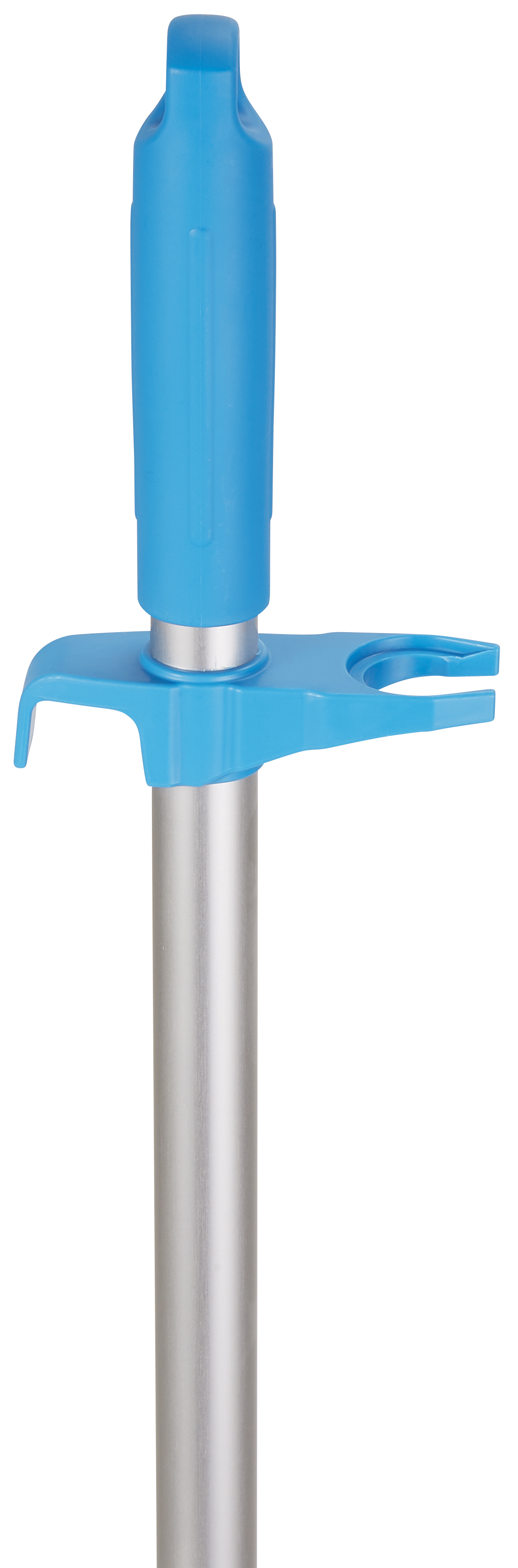 Vikan Kehrschaufelset geschlossen, mit Besen, 350mm, medium, blau