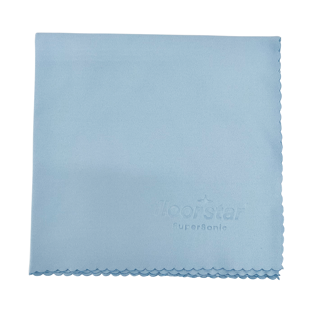 floorstar Microfaser-Hochglanztuch SUPERSONIC, blau, 10 Stück/Packung