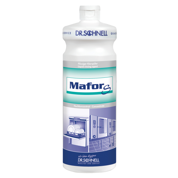 Dr. Schnell Mafor S, Kennzeichnungsfreier Klarspüler, 1 Liter Flasche