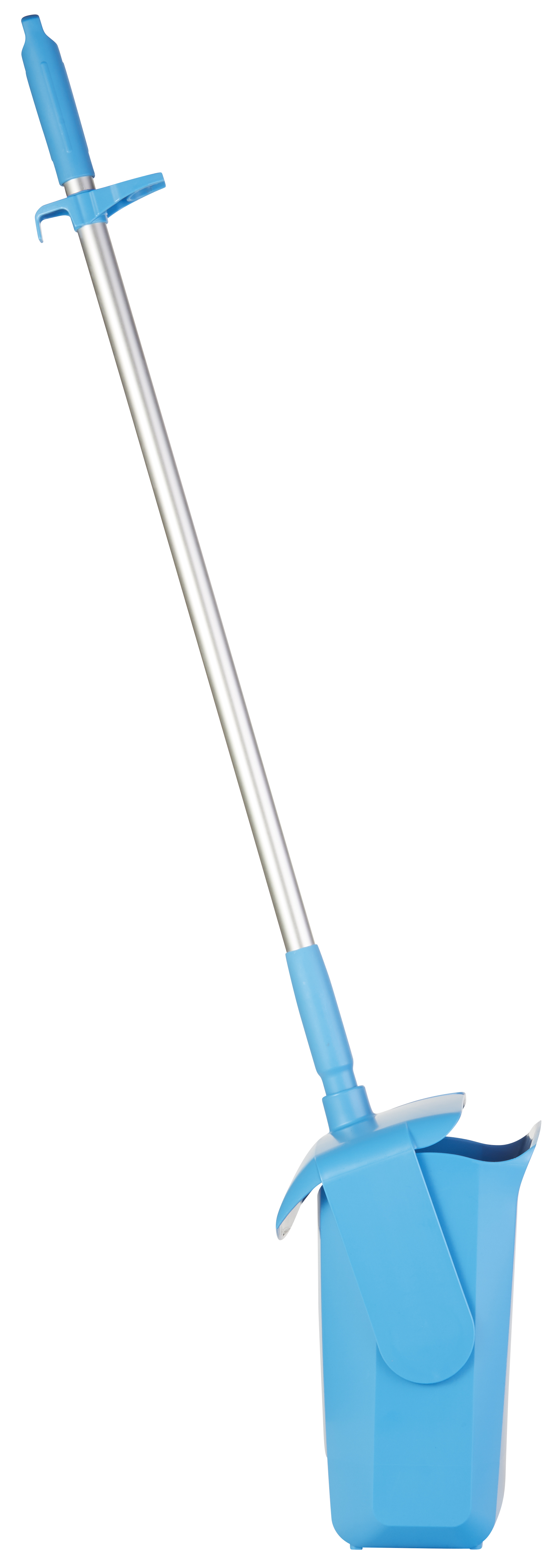 Vikan Kehrschaufelset geschlossen, mit Besen, 350mm, medium, blau