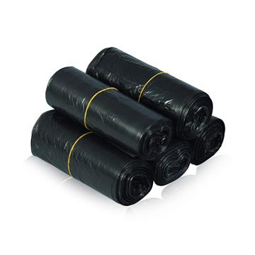 Müllbeutel 31x37cm, HDPE, 6 Liter, grau, 40 x 50 Stück/Karton