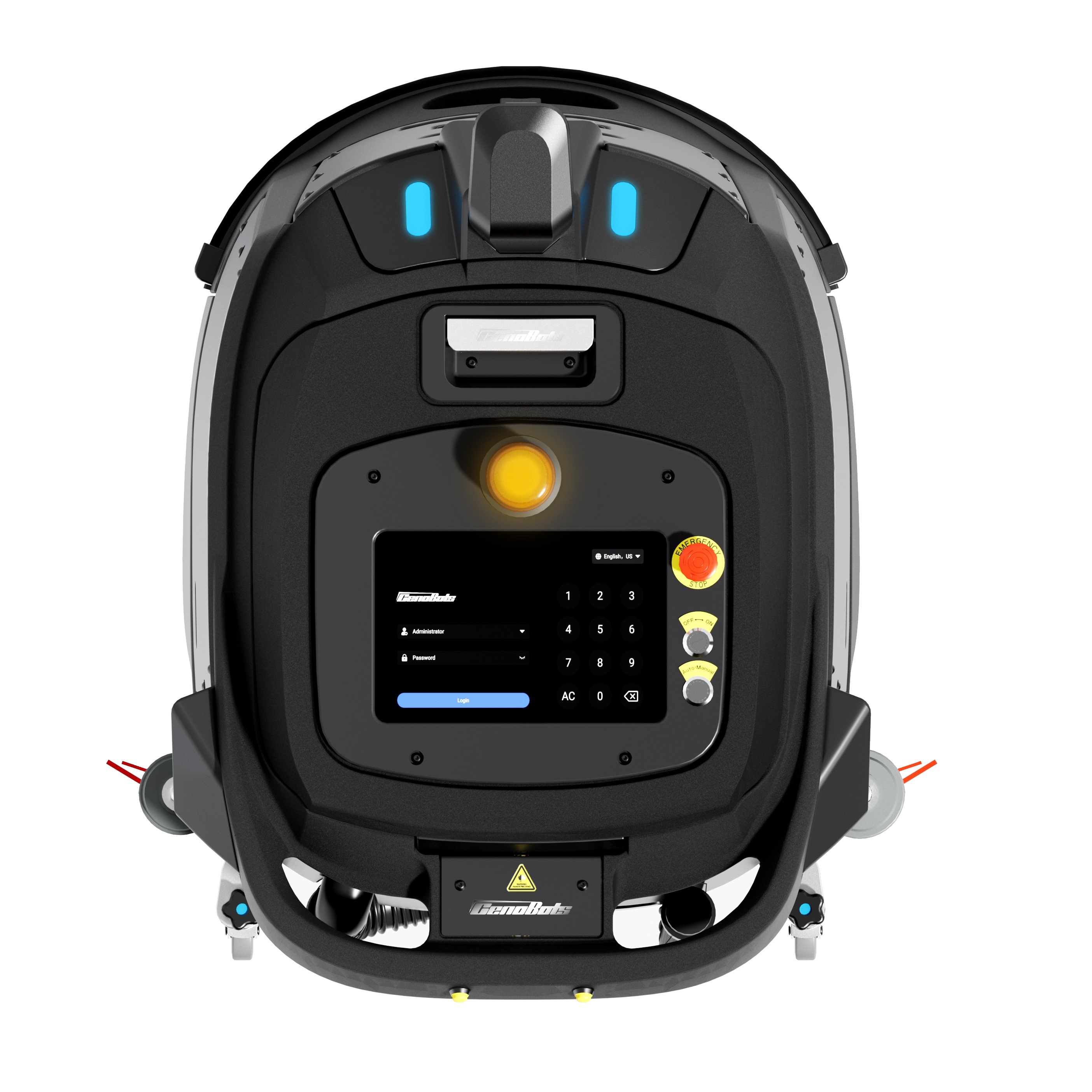 CenoBots L3 Reinigungsroboter, autonome Scheuersaugmaschine inkl. Lithium Ionen Batterie