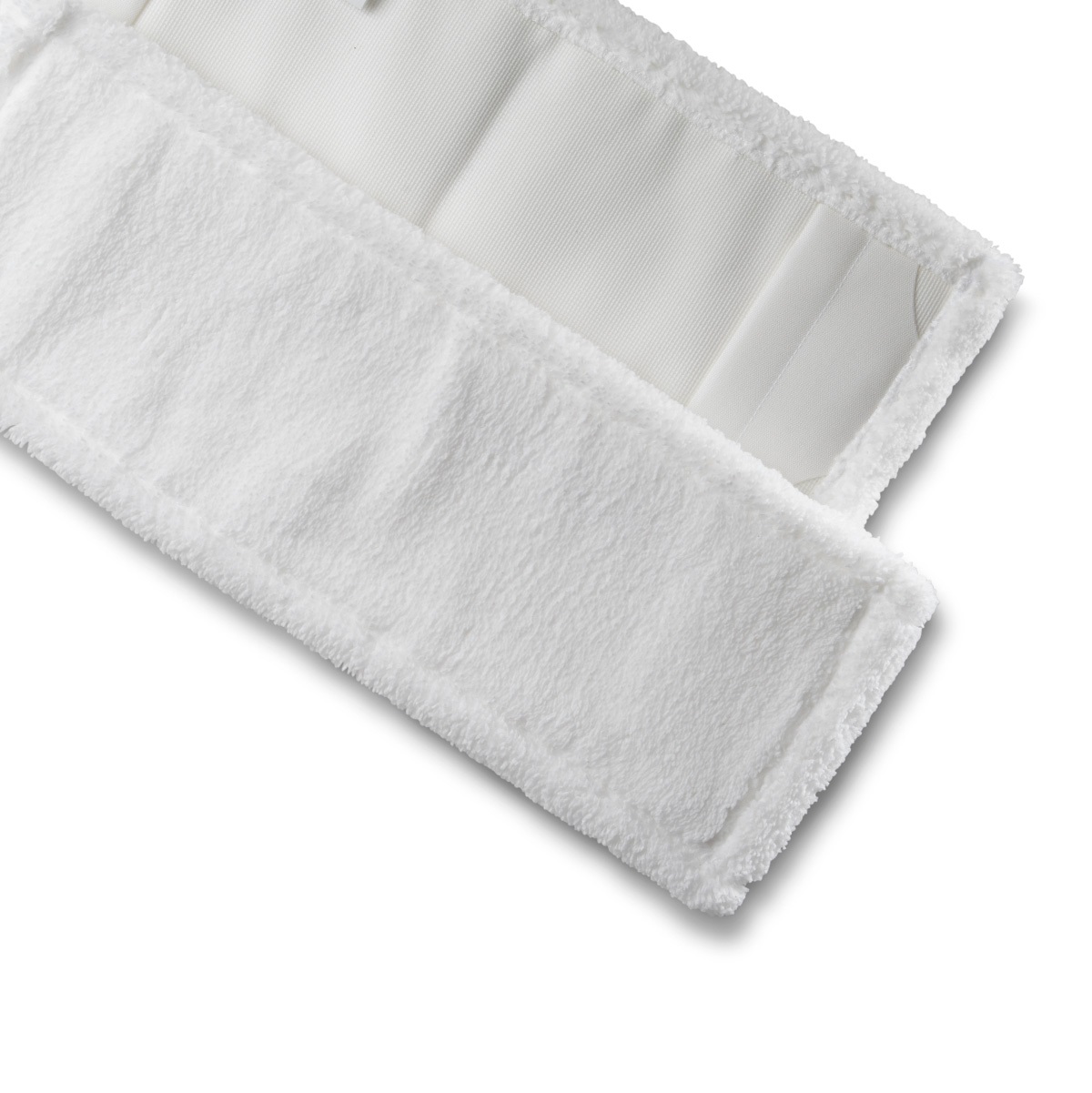 Microfaser Standardmopp, weiß, 50 cm, für alle Böden geeignet