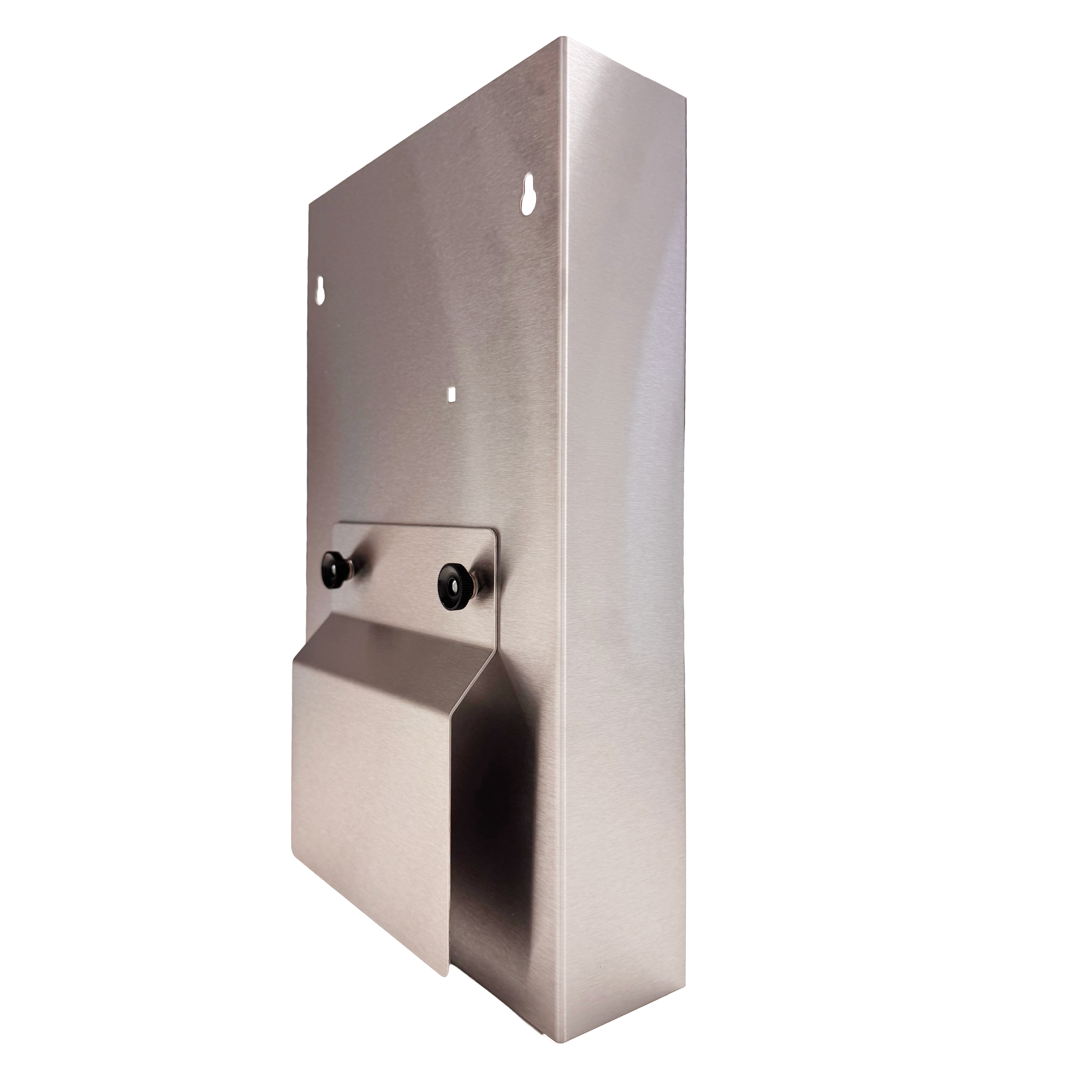 msafe Rundrohr-Erweiterungsset für Handschuhspender ,  aus 1,5 mm starkem Edelstahl