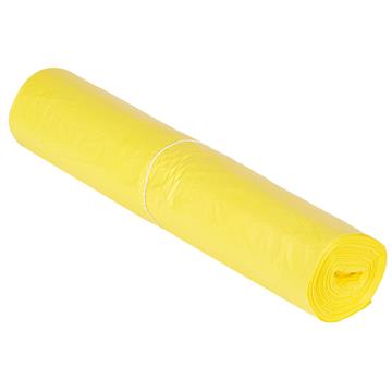 Abfallsäcke *Basic* 70x110cm, HDPE, 120 Liter, gelb, Typ20, 17my, 10 Rollen x 50 Stück/Karton