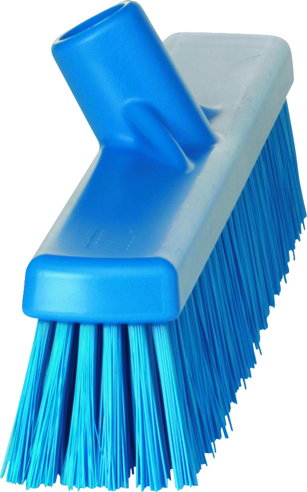 Vikan Besen, 410 mm, weich/hart, blau