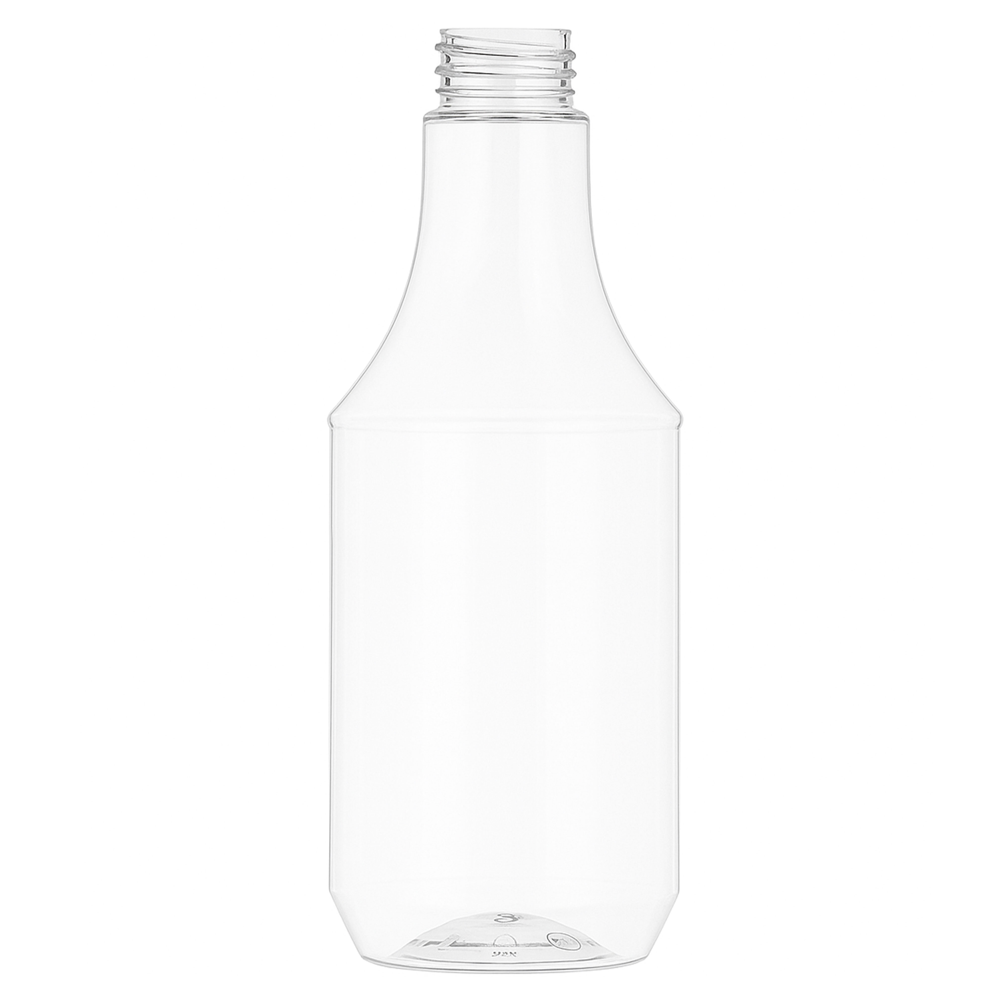 Leerflasche/Keule ohne Verschluss, transparent, 750 ml